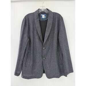 TAKEO KIKUCHI Men’s Unconstructed Unlined Blazer Jacket Blue Size 3 Medium EUC